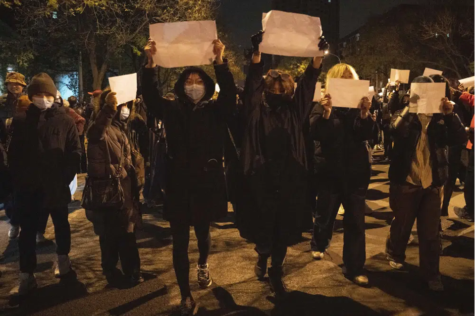 proteste a Pechino, Cina